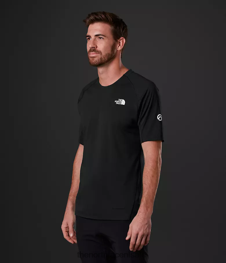 Heren Summit-serie crevasse-T-shirt met korte mouwen The North Face P464ZN957 kleding tn zwart
