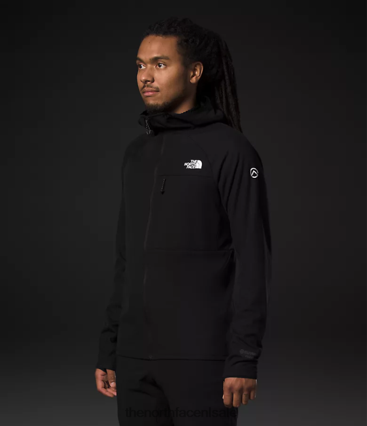Heren Summit-serie futurefleece hoodie met volledige ritssluiting The North Face P464ZN403 kleding tn zwart