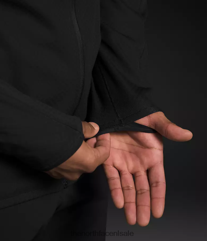 Heren Summit-serie futurefleece hoodie met volledige ritssluiting The North Face P464ZN403 kleding tn zwart