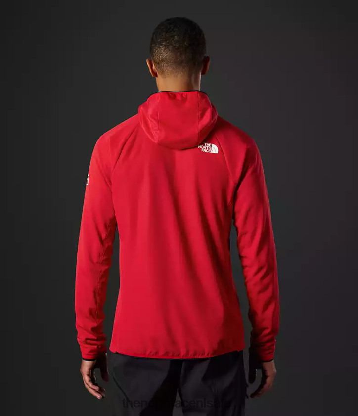 Heren Summit-serie futurefleece hoodie met volledige ritssluiting The North Face P464ZN406 kleding tnf rood