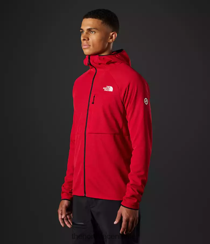 Heren Summit-serie futurefleece hoodie met volledige ritssluiting The North Face P464ZN406 kleding tnf rood