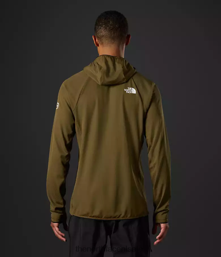 Heren Summit-serie futurefleece lt pullover-hoodie The North Face P464ZN348 kleding militaire olijf
