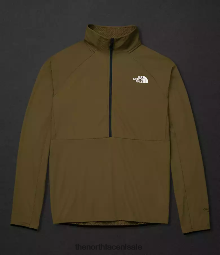 Heren Summit-serie futurefleece lt-zip The North Face P464ZN351 kleding militaire olijf