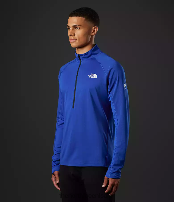 Heren Summit-serie gletsjerspleet -zip The North Face P464ZN780 kleding tnf blauw