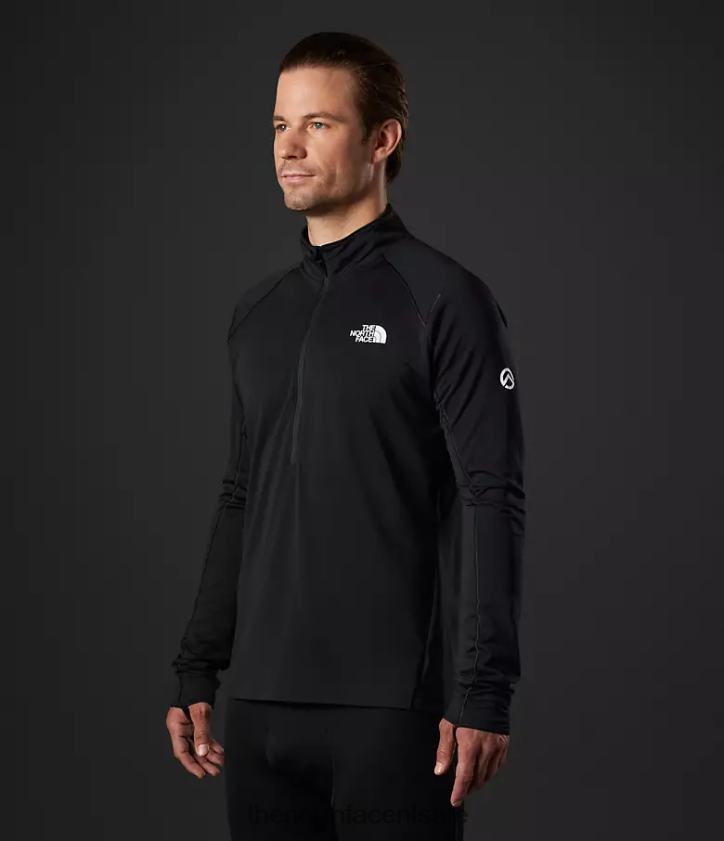 Heren Summit-serie gletsjerspleet -zip The North Face P464ZN781 kleding tn zwart