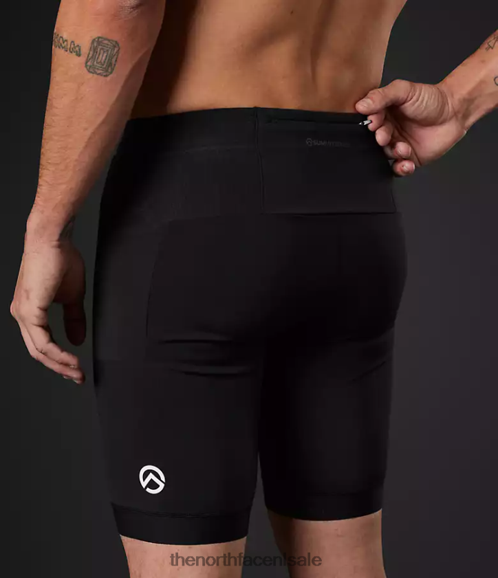 Heren Summit-serie ripido run-halve panty The North Face P464ZN1008 kleding tn zwart