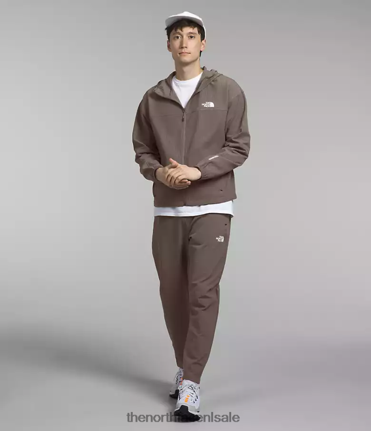 Heren Tekware grid-hoodie The North Face P464ZN832 kleding valk bruin