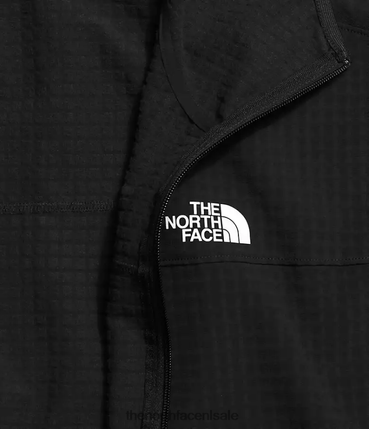 Heren Tekware grid-hoodie The North Face P464ZN833 kleding tn zwart