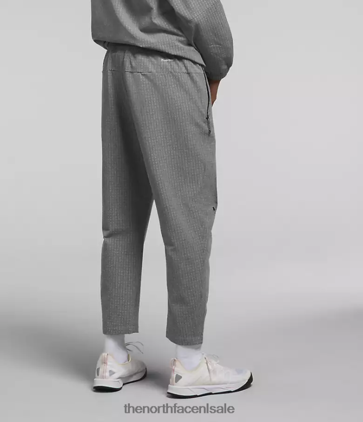 Heren Tekware rasterbroek The North Face P464ZN417 kleding tnf middengrijs gemêleerd