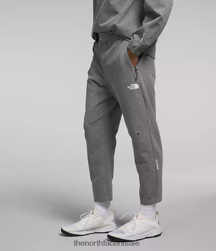 Heren Tekware rasterbroek The North Face P464ZN417 kleding tnf middengrijs gemêleerd