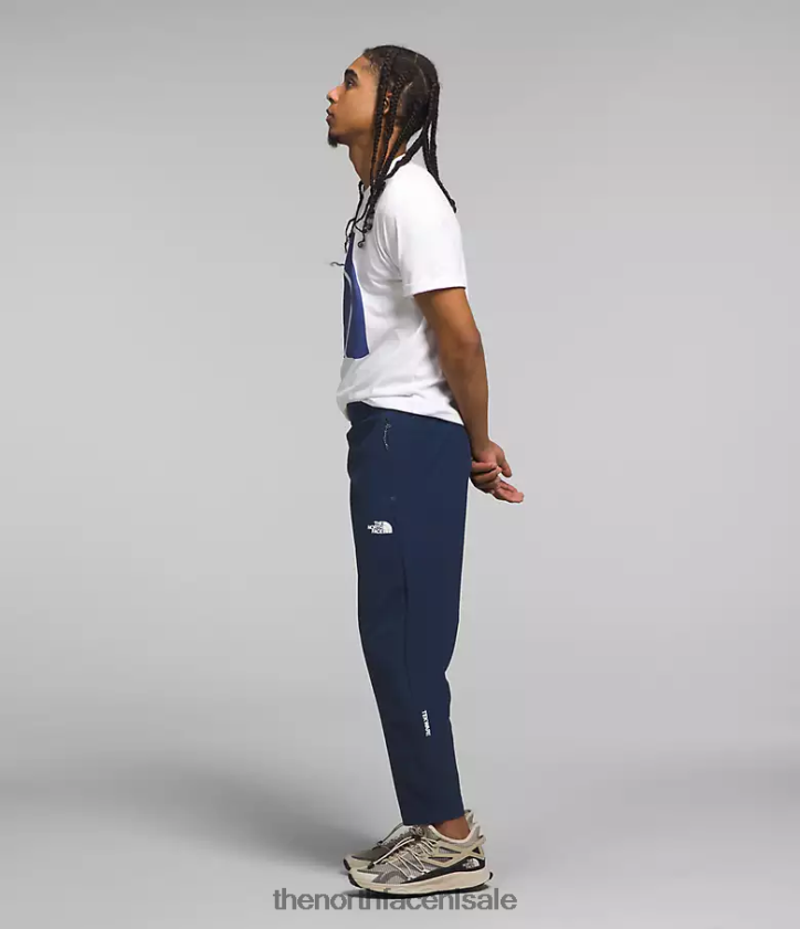 Heren Tekware rasterbroek The North Face P464ZN955 kleding top marine