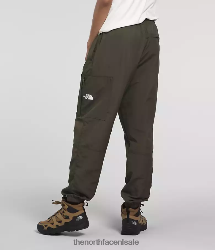 Heren Tnf nylon gemakkelijke broek The North Face P464ZN490 kleding nieuw taupegroen