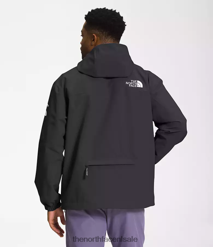Heren Tnf opvouwbare jas The North Face P464ZN7 kleding asfalt grijs