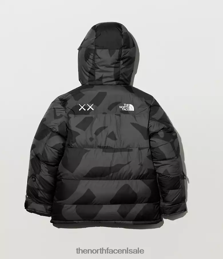 Heren Tnf x Kaws retro Himalaya parka uit 1994 The North Face P464ZN144 kleding kw tnf zwarte hymprint