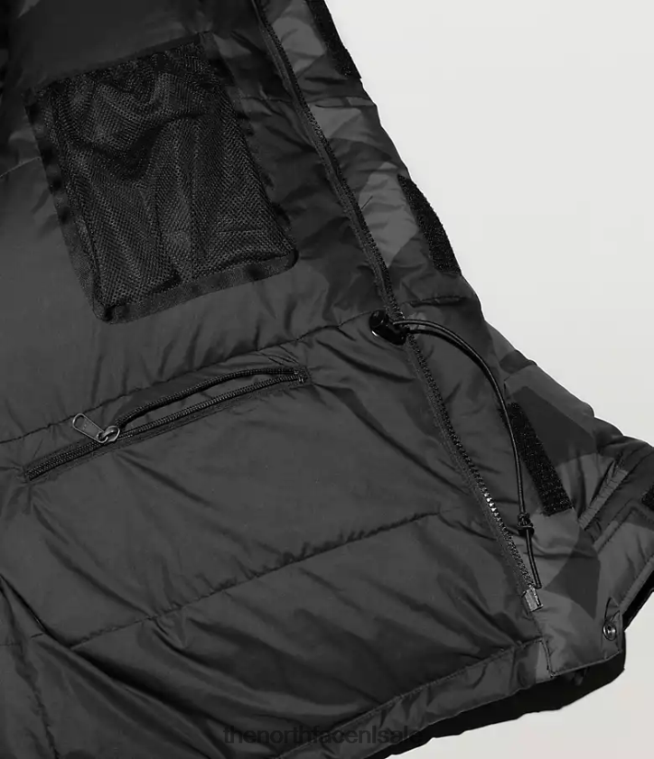 Heren Tnf x Kaws retro Himalaya parka uit 1994 The North Face P464ZN144 kleding kw tnf zwarte hymprint