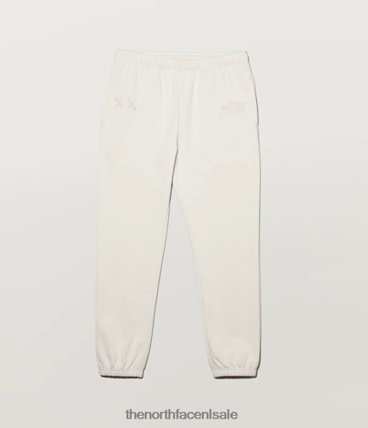 Heren Tnf x kaws joggingbroek The North Face P464ZN551 kleding maanlicht ivoor