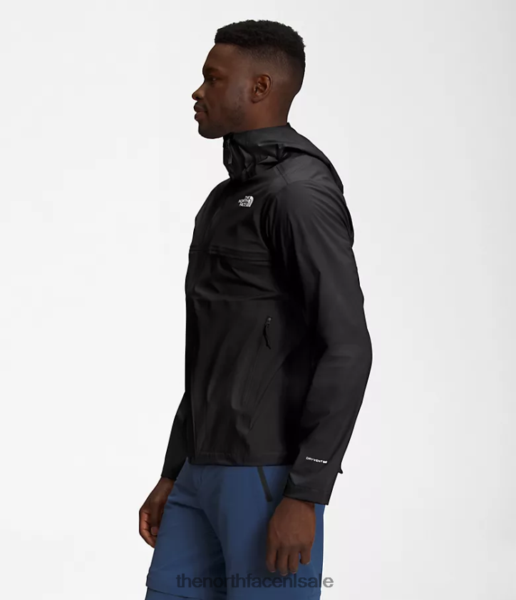 Heren West Basin Dryvent-jas The North Face P464ZN411 kleding tn zwart