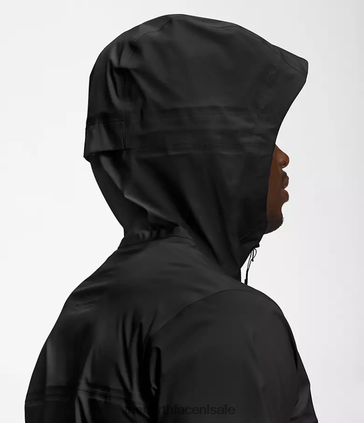 Heren West Basin Dryvent-jas The North Face P464ZN411 kleding tn zwart