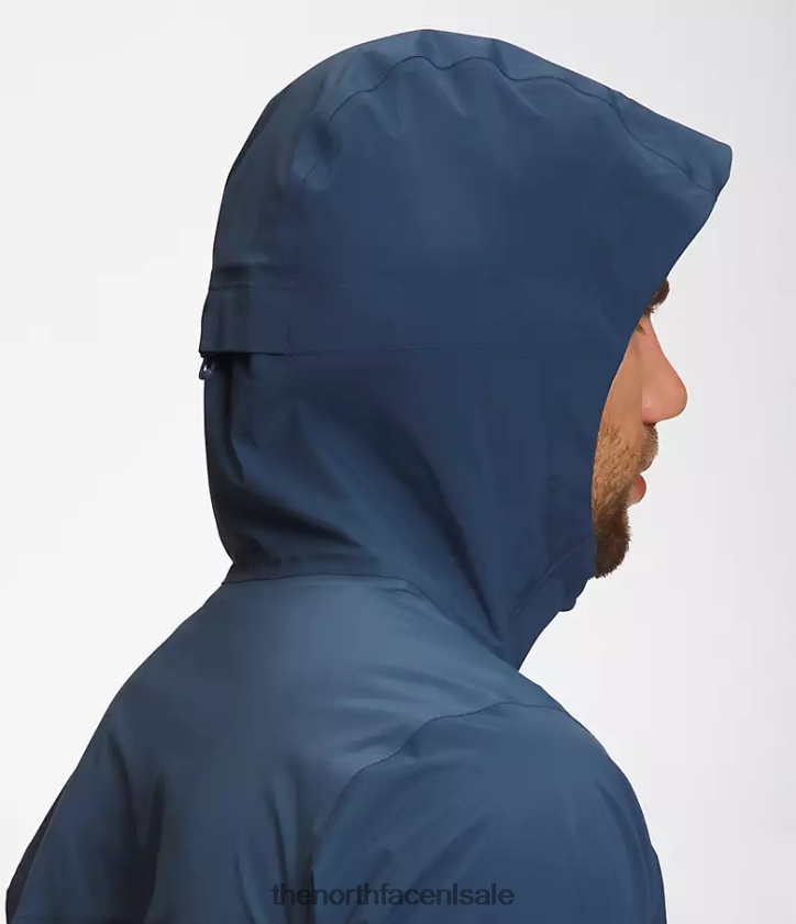 Heren West Basin Dryvent-jas The North Face P464ZN412 kleding schaduwrijk blauw