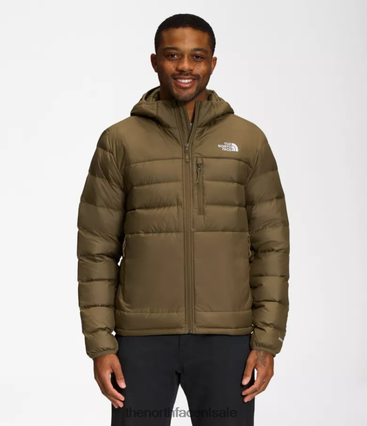 Heren aconcagua 2-hoodie The North Face P464ZN596 kleding militaire olijf