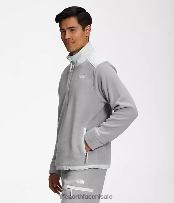 Heren alpine polartec 200 -ritssluiting The North Face P464ZN357 kleding smeltgrijs/tingrijs