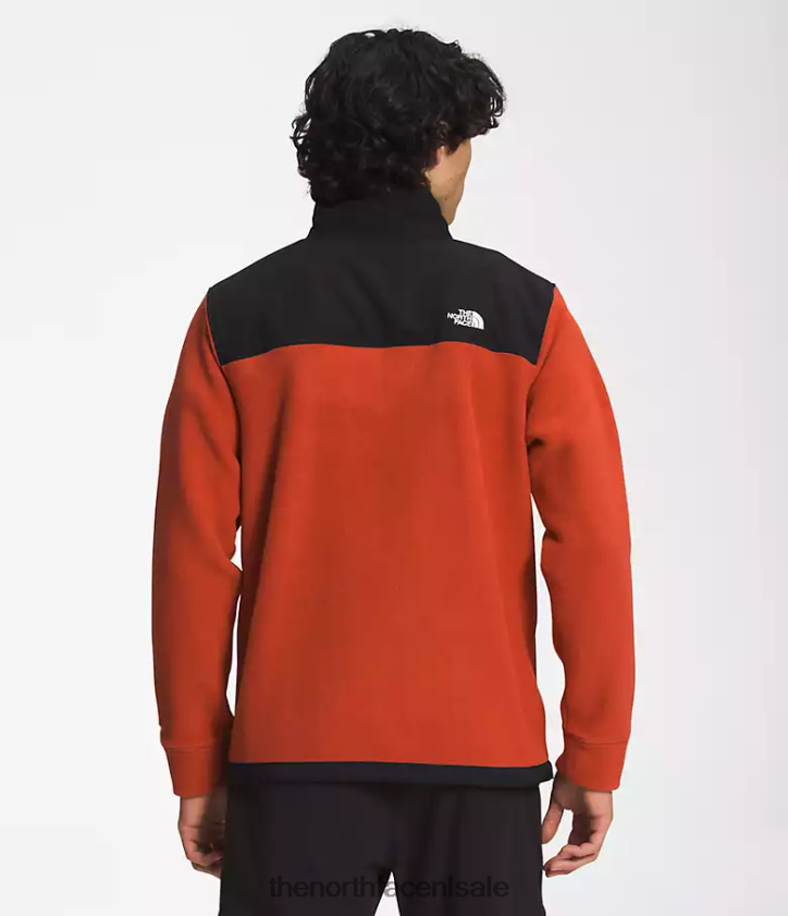 Heren alpine polartec 200 -ritssluiting The North Face P464ZN358 kleding verroest brons/tnf zwart