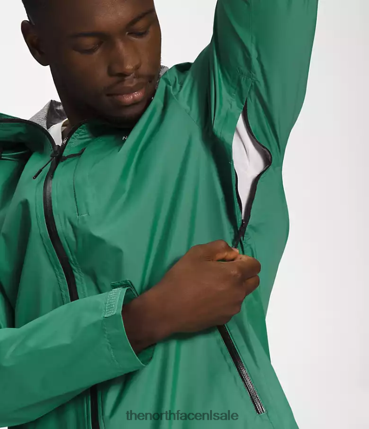 Heren alta vista jas The North Face P464ZN1248 kleding diep grasgroen