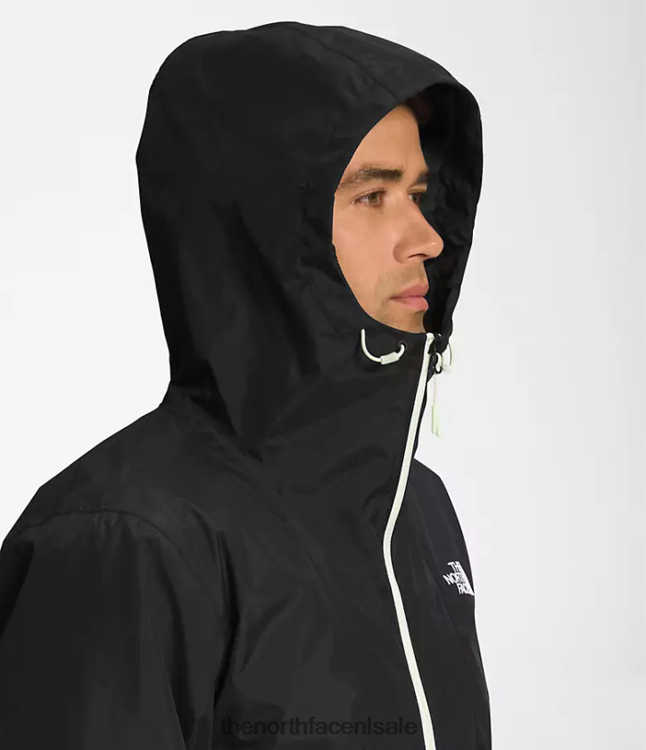 Heren antora anorak The North Face P464ZN701 kleding tnf zwart/utility bruine camouflageprint