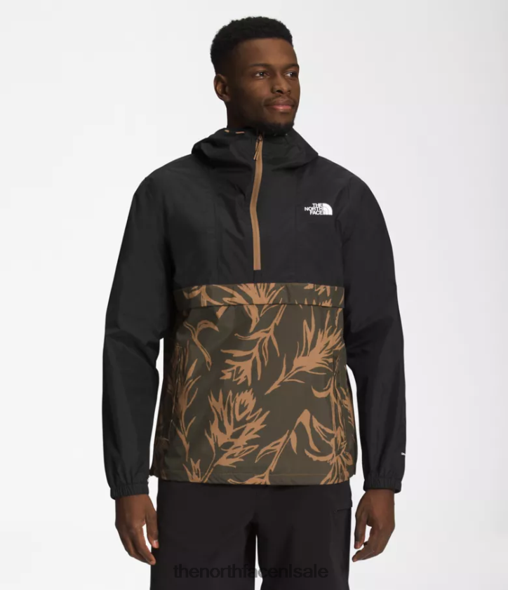 tnf zwart/utlity bruine kwastafdruk