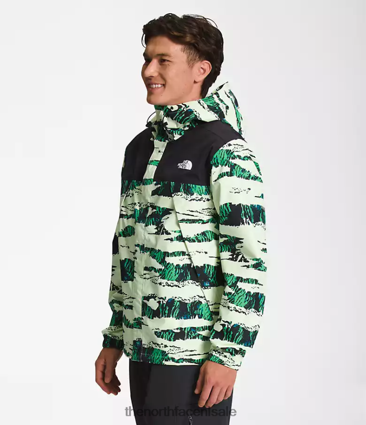 Heren antora jas The North Face P464ZN285 kleding tnf zwart/utility bruine camouflageprint