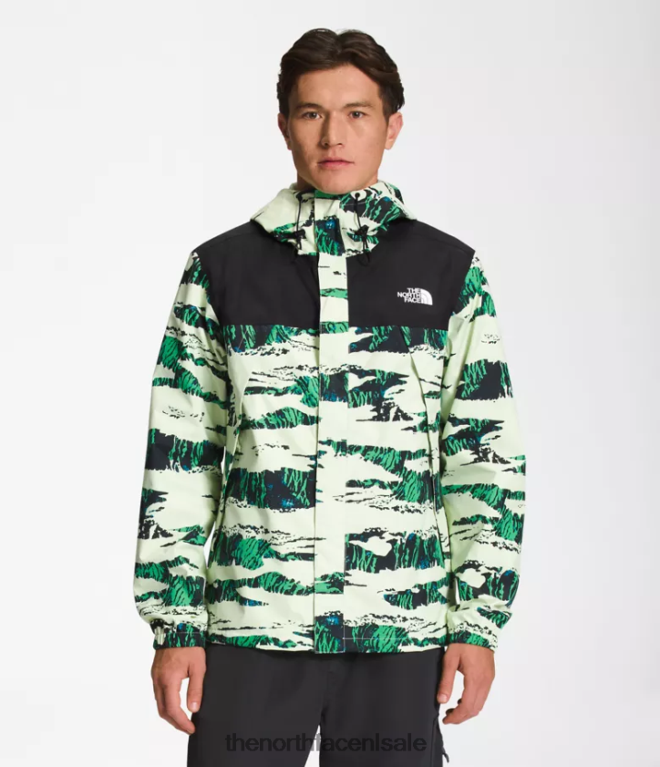 tnf zwart/utility bruine camouflageprint