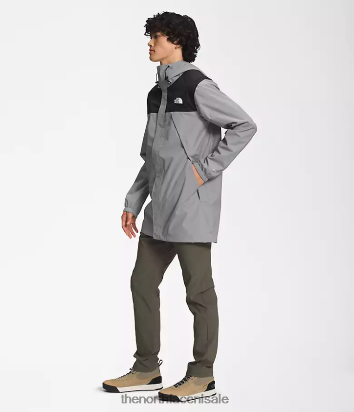 Heren antora parka The North Face P464ZN539 kleding zwart/melggrijs