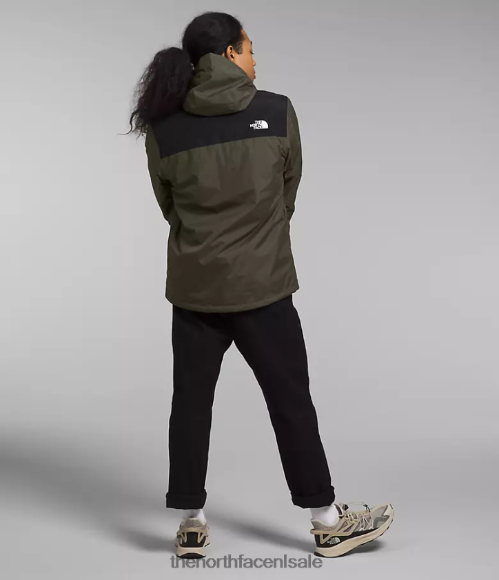 Heren antora triklimaat The North Face P464ZN1002 kleding nieuw taupegroen/tnf zwart