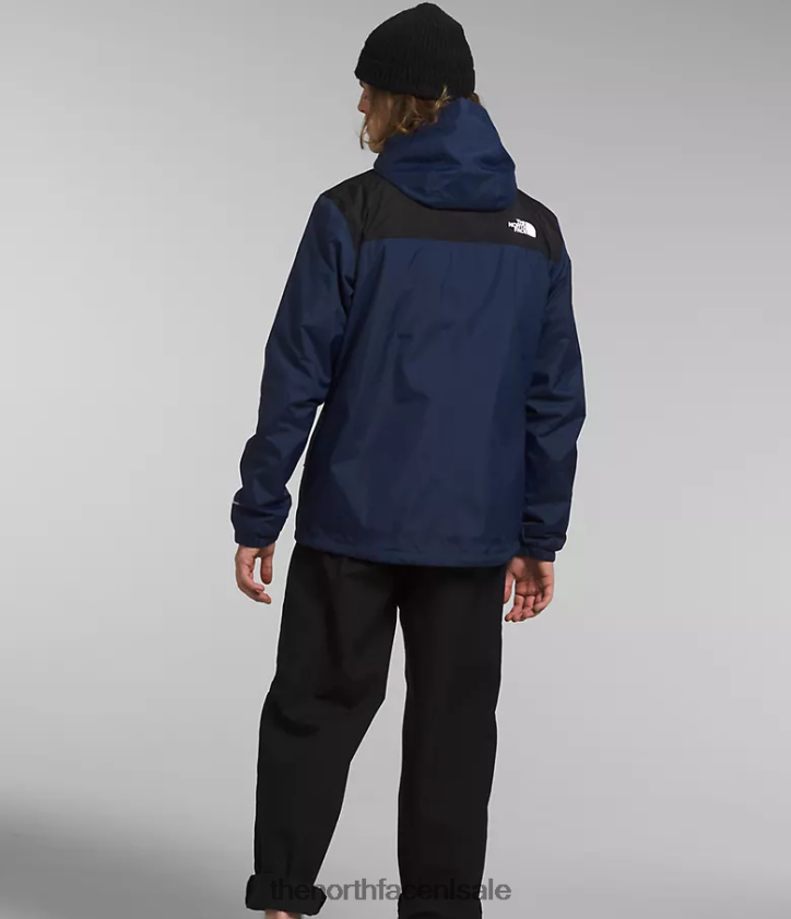Heren antora triklimaat The North Face P464ZN1003 kleding top marine/tnf zwart