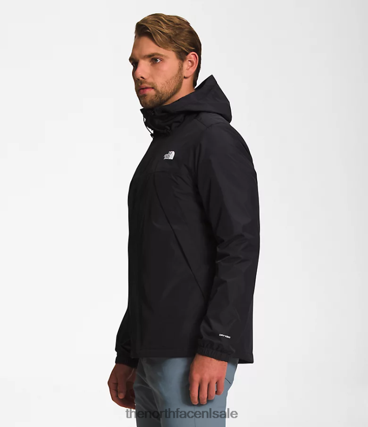 Heren antora triklimaat The North Face P464ZN998 kleding tnf zwart/vanadisgrijs