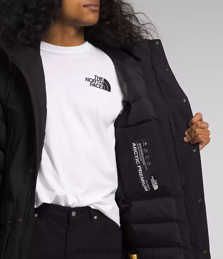 Heren arctische parka premium The North Face P464ZN94 kleding tn zwart