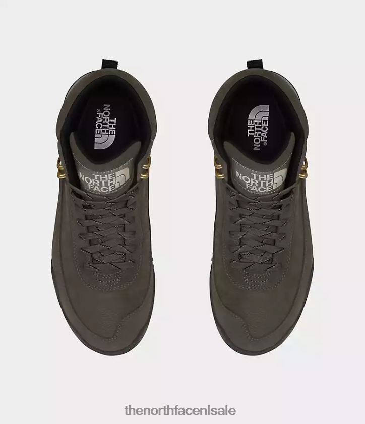 Heren back-to-berkeley iii leren waterdichte laarzen The North Face P464ZN39 schoenen koffie bruin/tnf zwart