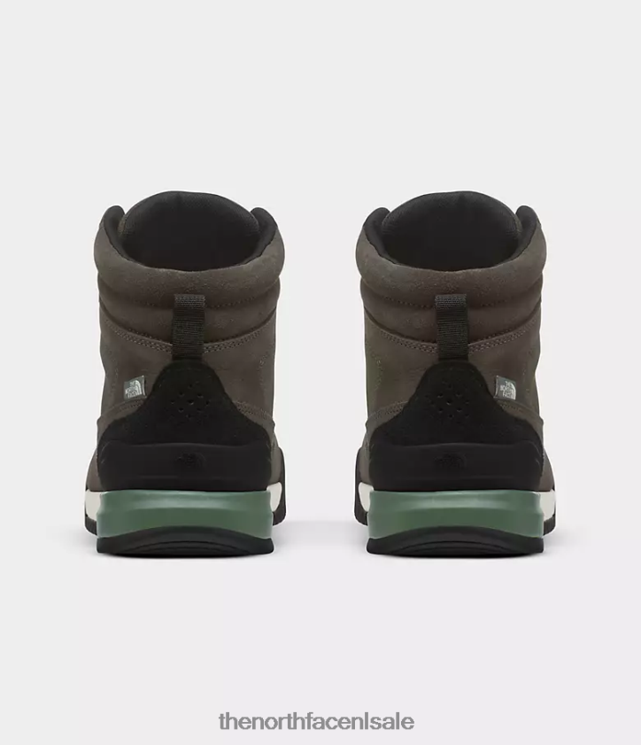 Heren back-to-berkeley iii leren waterdichte laarzen The North Face P464ZN39 schoenen koffie bruin/tnf zwart