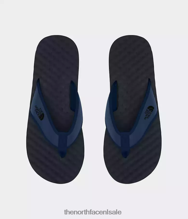 Heren basiskamp-slippers ii The North Face P464ZN495 schoenen schaduwblauw/stedelijk marineblauw