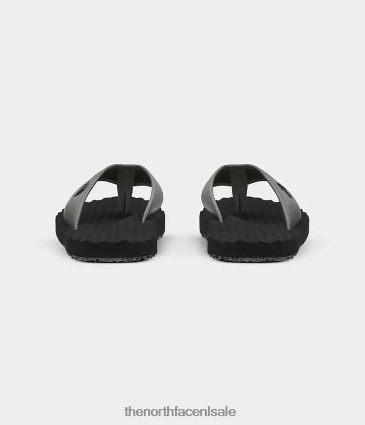 Heren basiskamp-slippers ii The North Face P464ZN497 schoenen agavegroen/tnf zwart