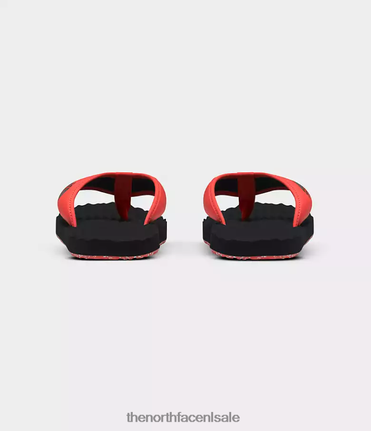 Heren basiskamp-slippers ii The North Face P464ZN498 schoenen tnf zwart/retro oranje