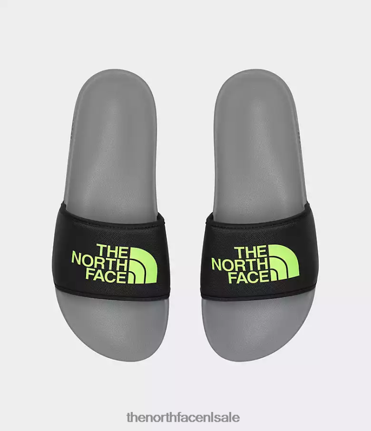 Heren basiskampglijbanen iii The North Face P464ZN33 schoenen meld grijs/led geel