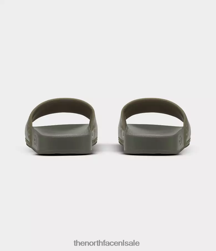 Heren basiskampglijbanen iii The North Face P464ZN34 schoenen militaire olijfkleurige camouflageprint/tnf zwart