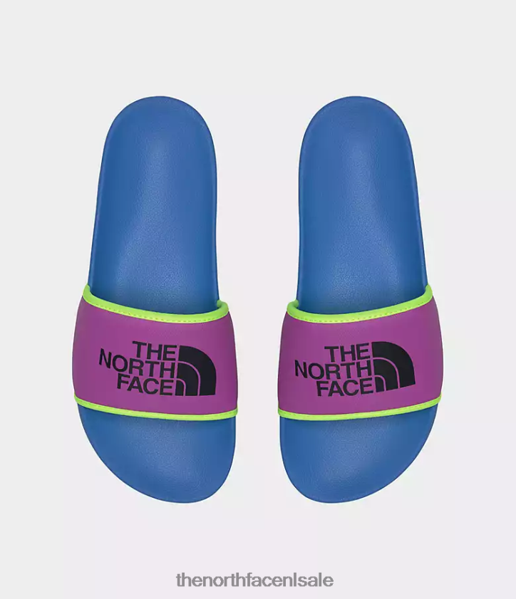 Heren basiskampglijbanen iii The North Face P464ZN36 schoenen super sonisch blauw/tnf zwart