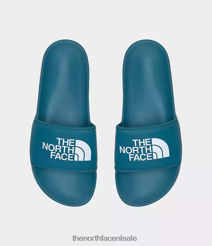 Heren basiskampglijbanen iii The North Face P464ZN37 schoenen blauw koraal/tnf wit