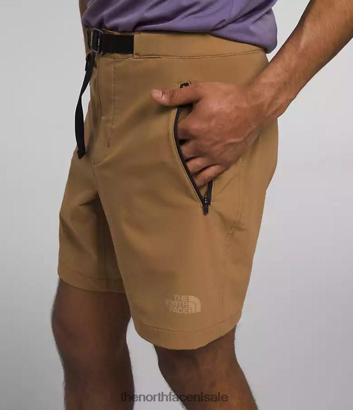 Heren belangrijkste professionele shorts The North Face P464ZN927 kleding bruikbaar bruin