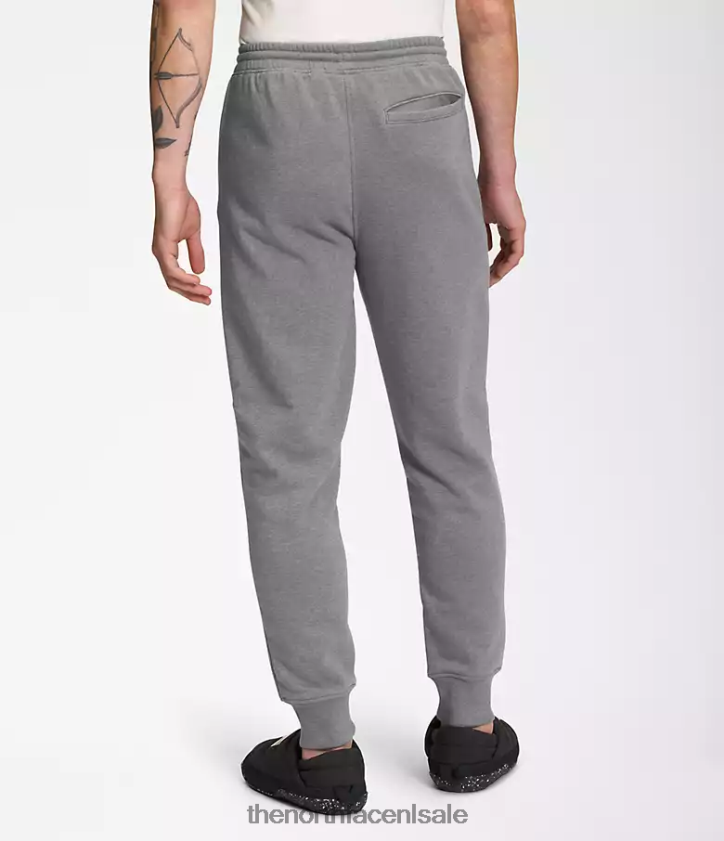 Heren box nse joggers The North Face P464ZN1038 kleding tnf middengrijs gemêleerd/tnf zwart