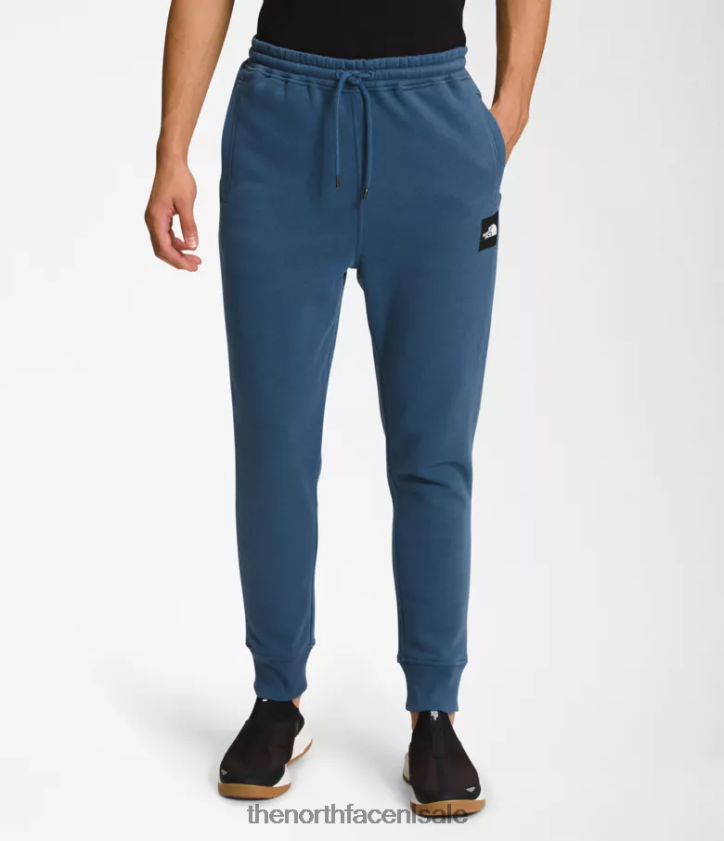 Heren box nse joggers The North Face P464ZN1039 kleding schaduwblauw/tnf zwart