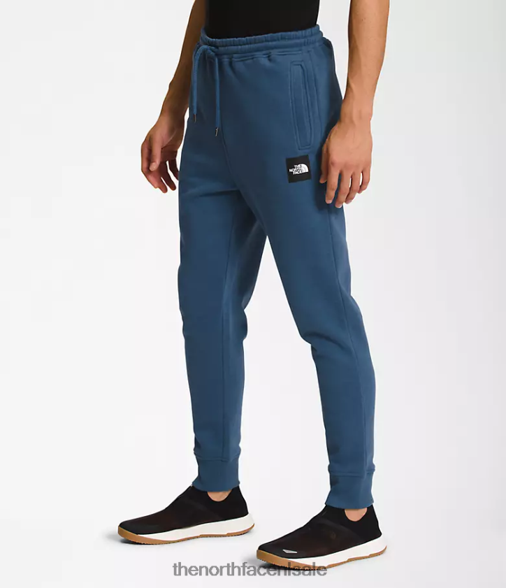 Heren box nse joggers The North Face P464ZN1039 kleding schaduwblauw/tnf zwart