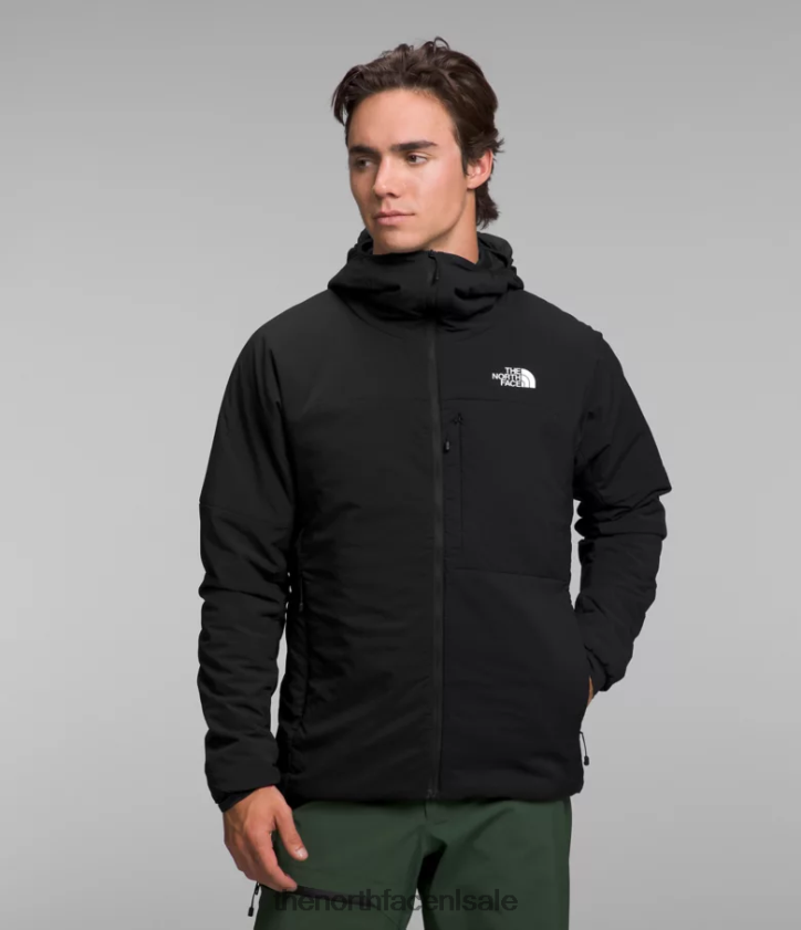 Heren casaval hoodie uit de Summit-serie The North Face P464ZN949 kleding tn zwart